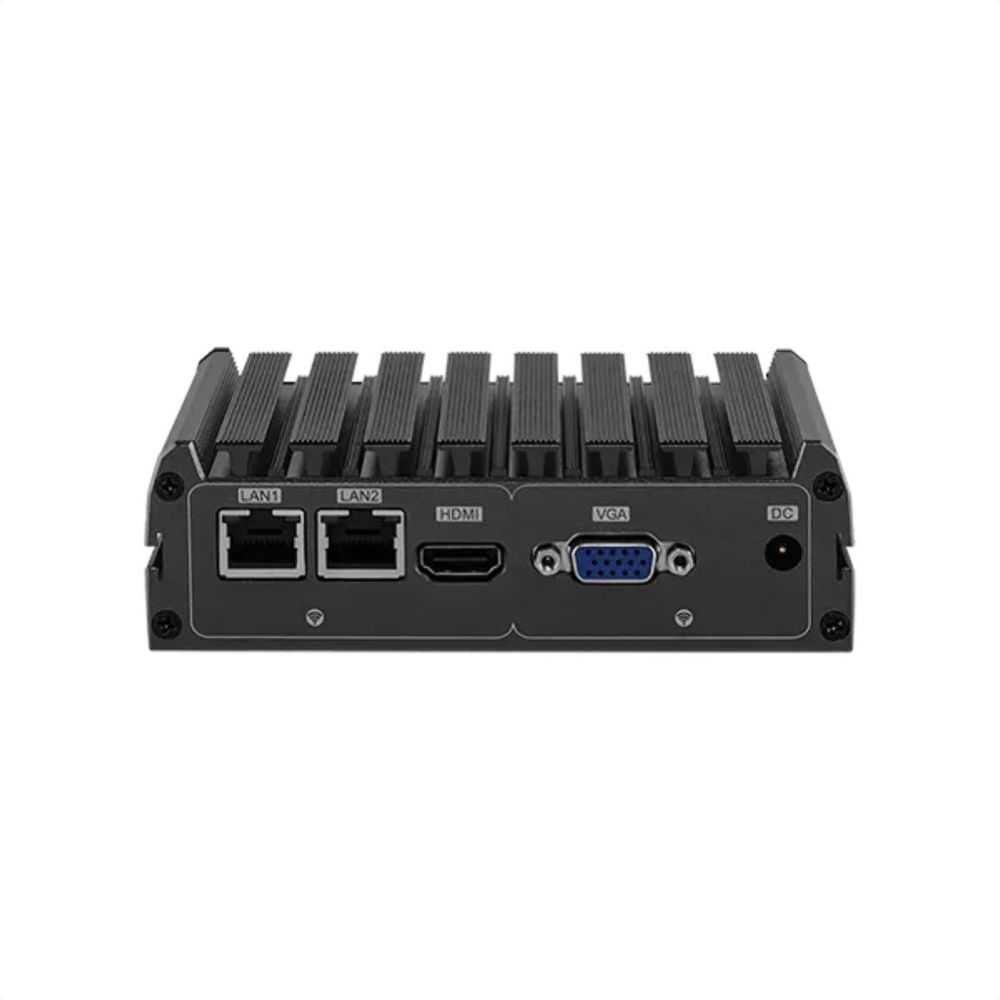 Conectividade completa com portas Gigabit, HDMI e VGA