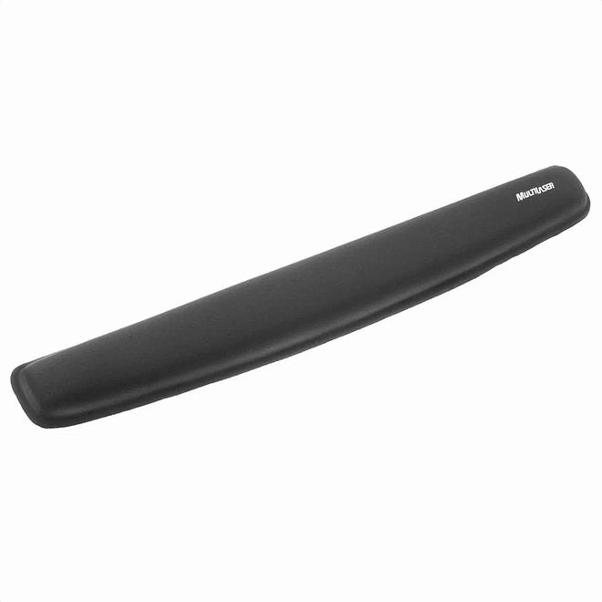 Apoio de Punho Para Teclado Em Gel Preto Ac033 Multilaser
