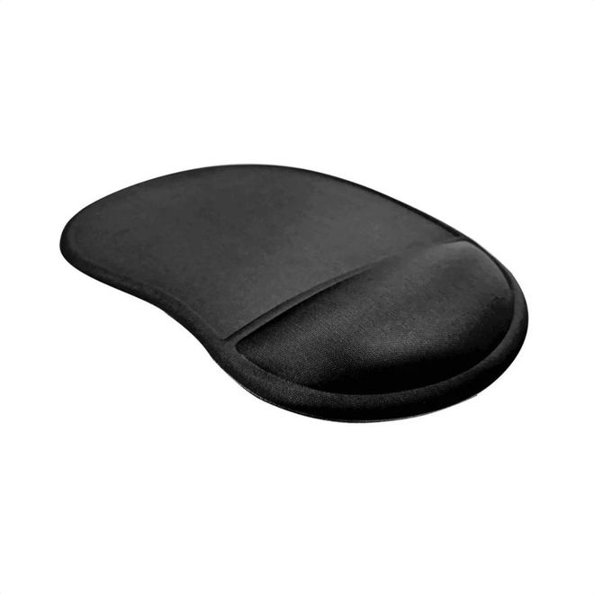 Apoio Para Mouse Em Espuma Com Apoio Para Punho Preto Ms-800 Pa1324 Digitador