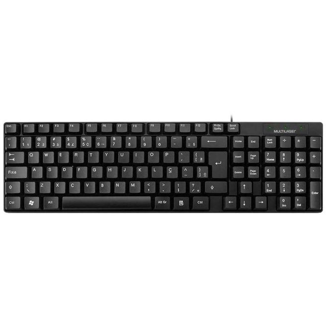 Teclado com Fio USB Resistente à Água TC193 Multilaser