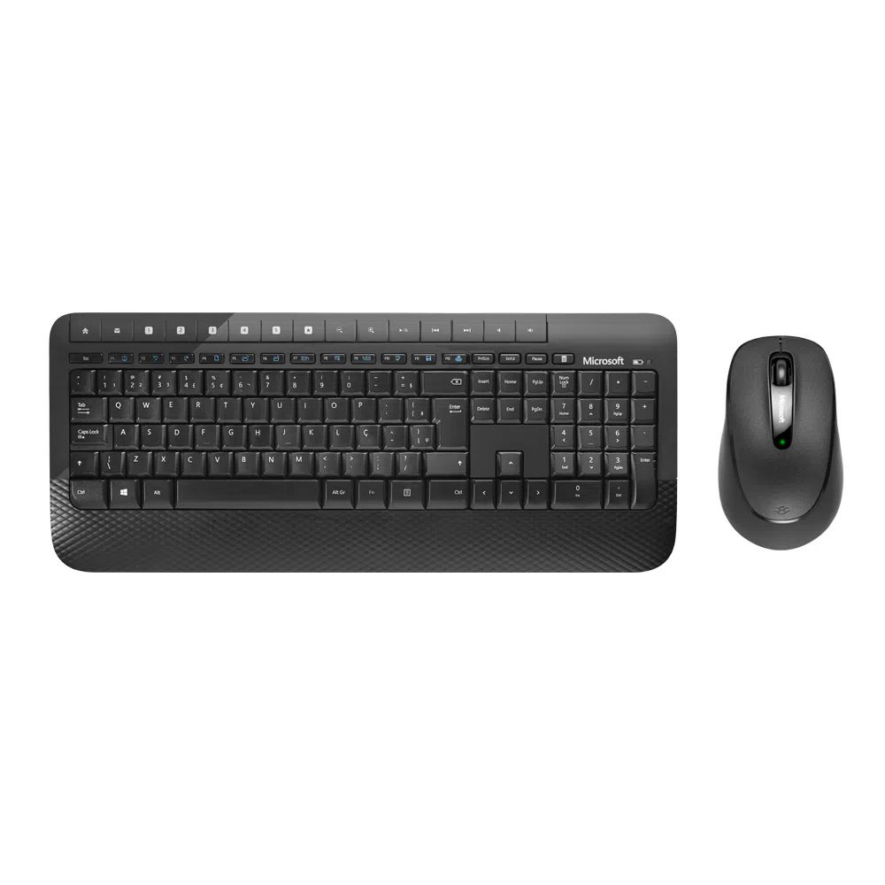 Teclado e Mouse Microsoft Wireless 2000 Desktop