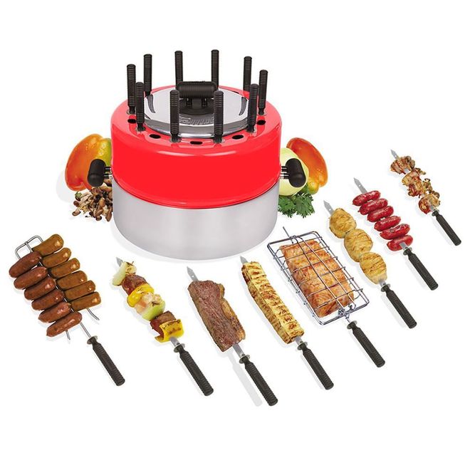 Churrasqueira Portátil Fogão Grillex BR-10 Giragrill