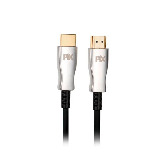 Cabo HDMI 2.1 8K HDR 32AWG 20m Fibra Ótica 018-7620 Pix Cabo HDMI 2.1 8K HDR 32AWG 20m Fibra Ótica 018-7620 Pix