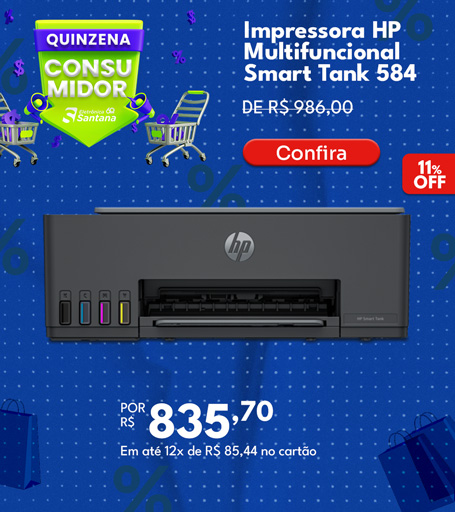 Banner Mobile - Quinzena do Consumidor - Impressora