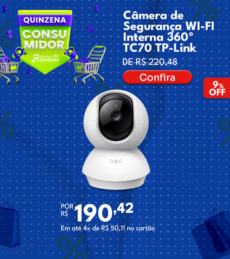 Banner Mobile - Quinzena do Consumidor - Câmera Intelbras