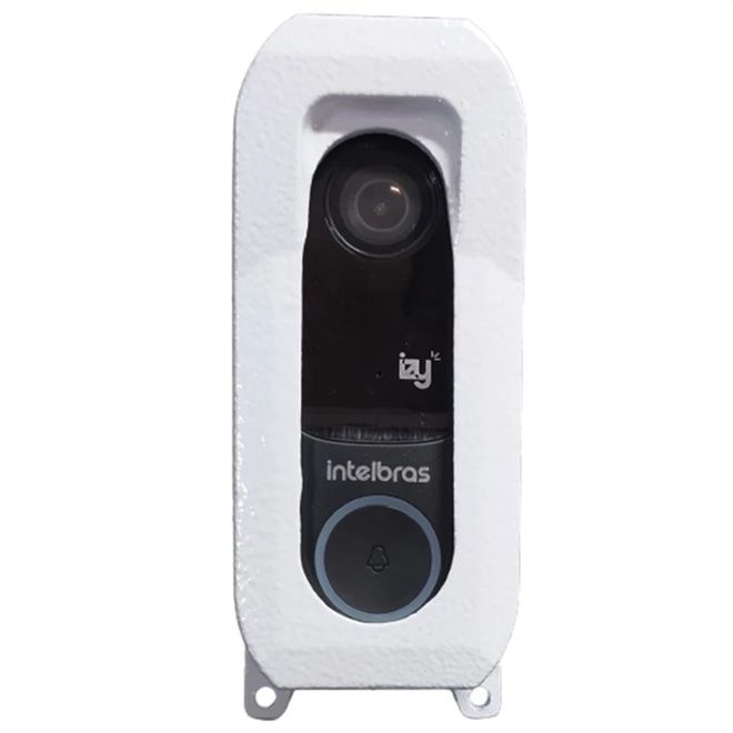 Protetor para Vídeo Porteiro Intelbras ALLO W3 Branco 00078 Bulher