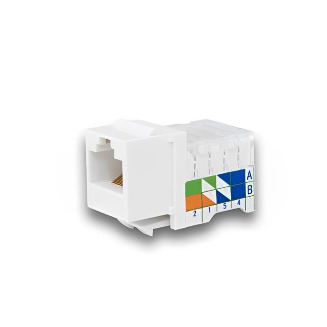 Conector Fêmea CAT6 RJ45 Keystone Linkeo 632705 Legrand