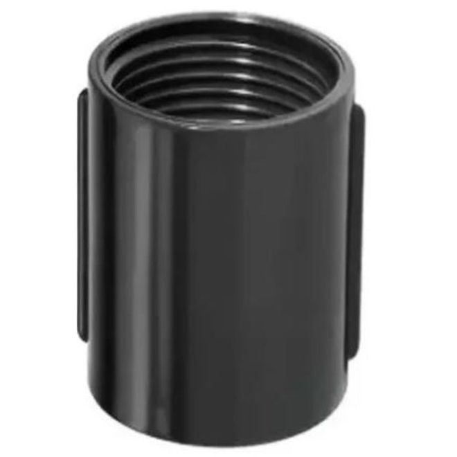 Luva 1 Roscável Preto 516003RO.PR Dutoplast