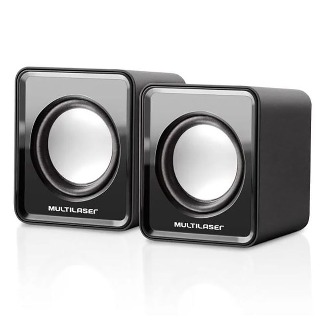 Caixa de Som 20 Mini 3W Preta SP144 Multilaser