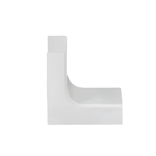 Cotovelo Interno para Canaleta X2 Ex5 Bege 5122013 Dutoplast