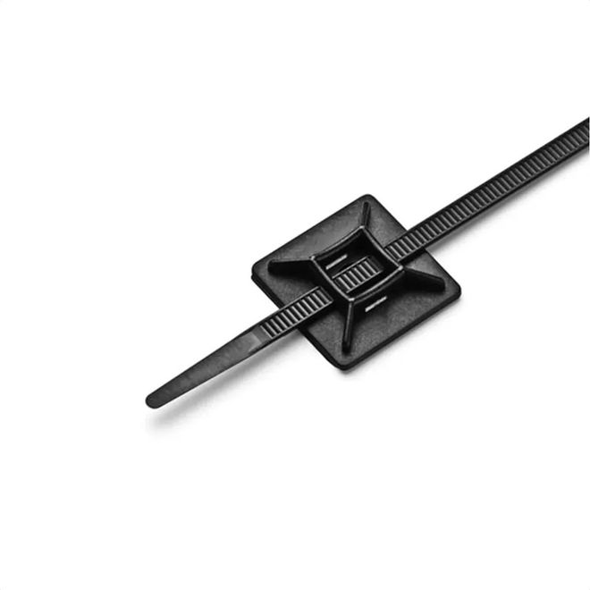 Fixador Abraçaduto 20 Un Preto 701003.20 Dutoplast