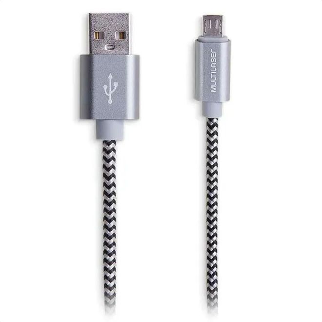 Cabo Micro Usb Blind 1,5m Wi341 Multilaser