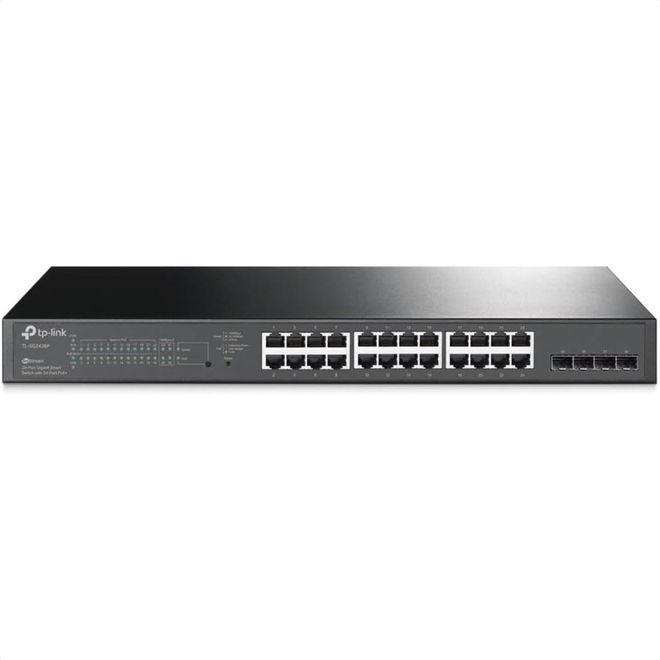 Switch 24 Portas Smart 10/100/1000 Mbps PoE+ TL-SG2428P TP-Link