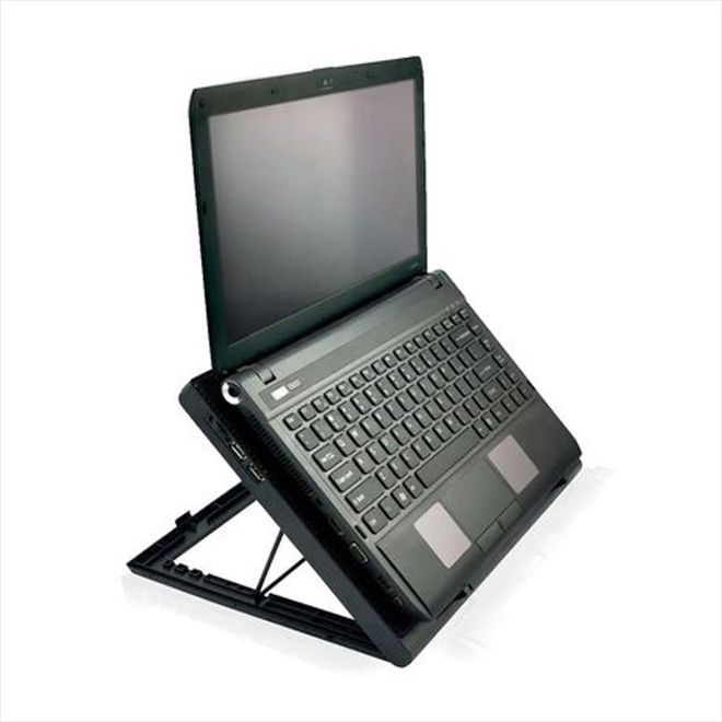 Suporte para Notebook Power Cooler Gamer Led Ac267 Multilaser