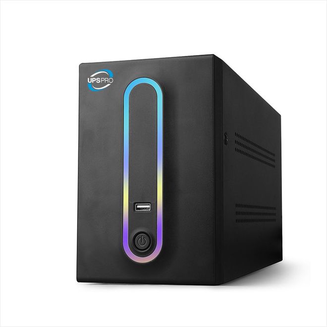 Nobreak Slim LED 600VA Bivolt 4 Tomadas Plus 100622LP UPSPRO