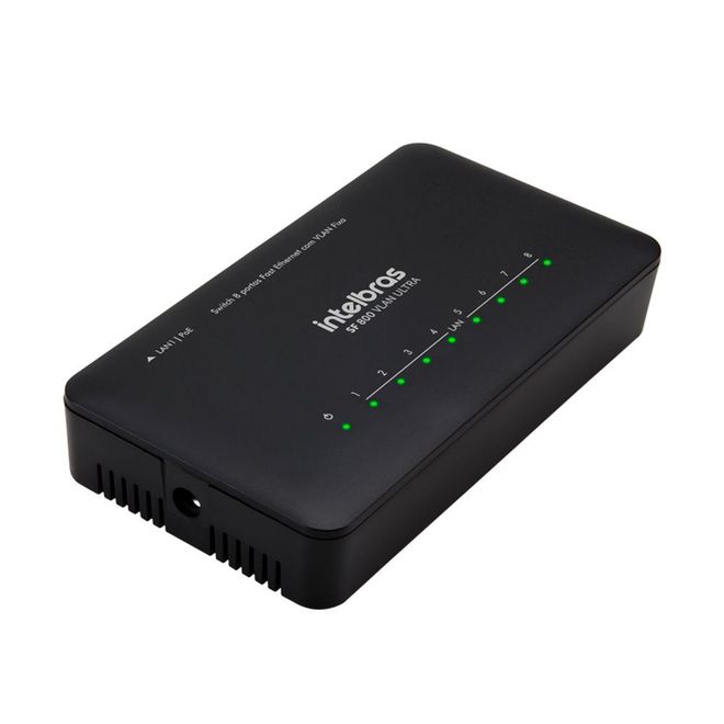 Switch 8 Portas Fast SF 800 VLAN Ultra 4760060 Intelbras