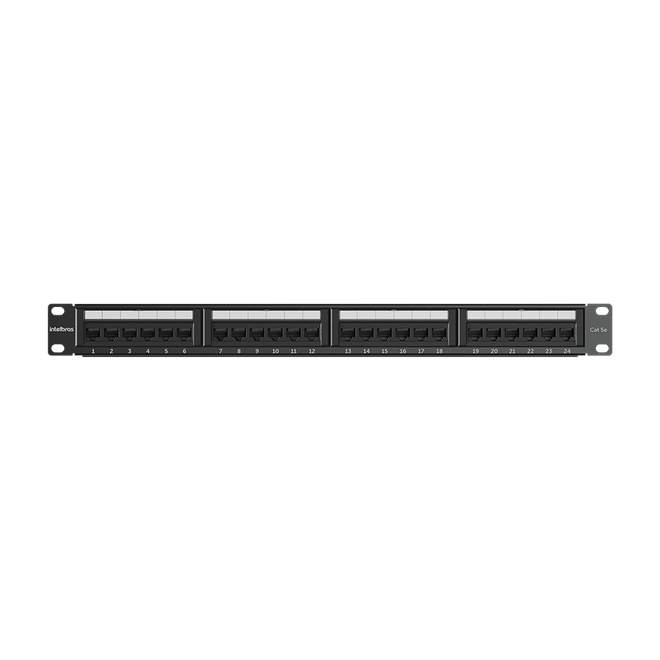 Patch Panel Impact Lan CAT5e PP524 4770037 Intelbras
