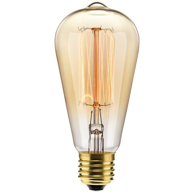 Lâmpada Filamento Carbono ST64 40w 220V 2000K 48LCARST6402 Elgin