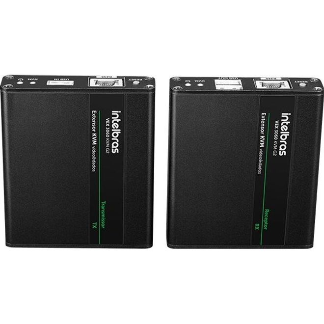 Extensor De Vídeo E Dados VEX 3060 KVM G2 4780070 Intelbras