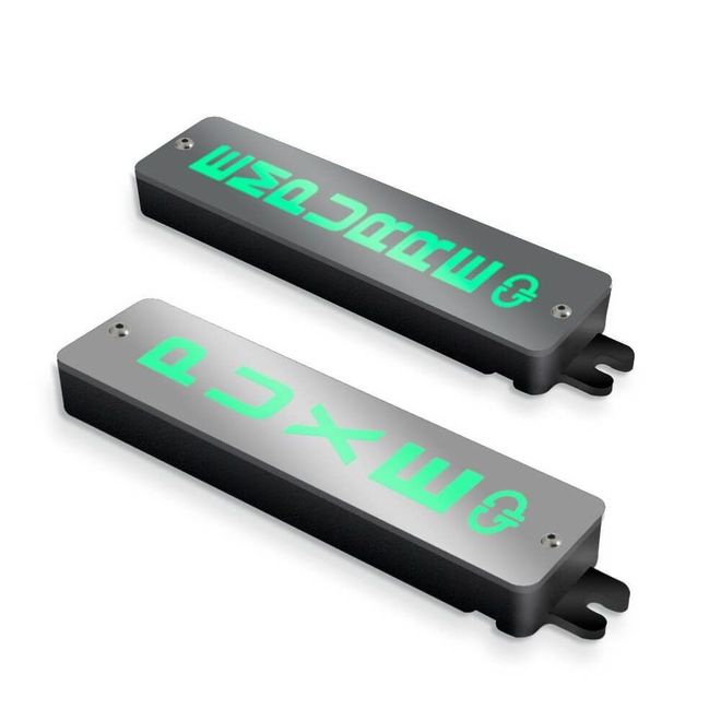 Display Sinalizador Led Puxe Empurre Espelhado 022020 GP Control