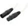 Cabo-XLR-MachoFmea-2m-Branco-Balanceado-Cobre-OFC-Integrao