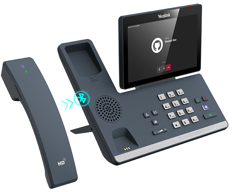 Telefone Yealink MP58 Teams Tela 7" Wi-Fi Bluetooth Android