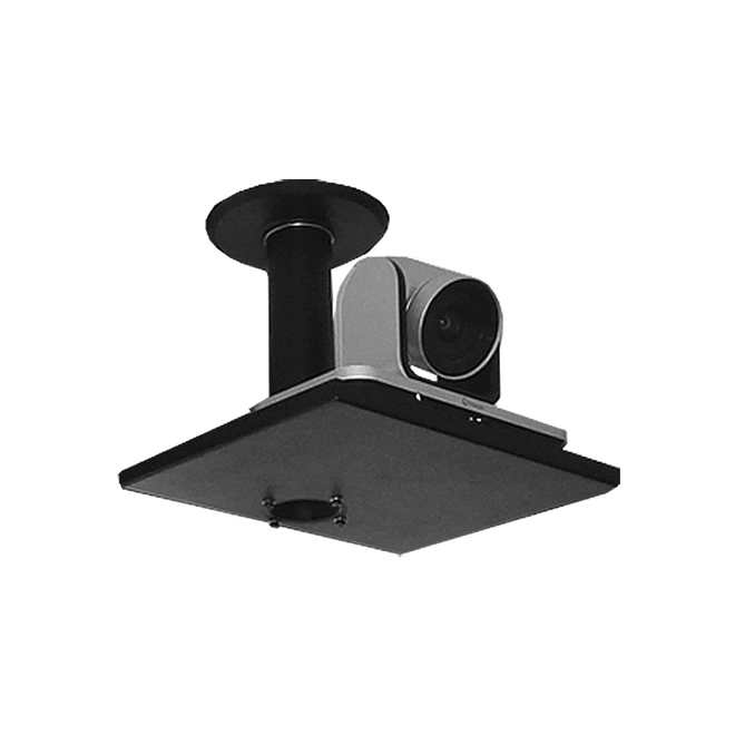 Suporte-de-Cmera-Teto-Vesa-Ao-Carbono-Integrao-PretoBranco