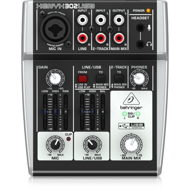 Mesa-de-Som-Analgica-Xenyx-302-USB-Behringer