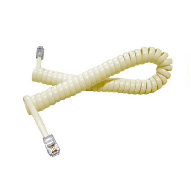 Cordão Espiral Monofone Bege Cordão Espiral Monofone Bege