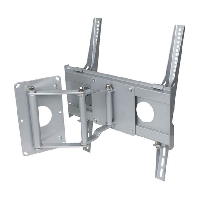 Suporte-de-TV-Monitor-de-LCD-Plasma-de-37-a-52-Articulado-Prata-Wall-M-A-400-V44---Aironflex Suporte-de-TV-Monitor-de-LCD-Plasma-de-37-a-52-Articulado-Prata-Wall-M-A-400-V44---Aironflex