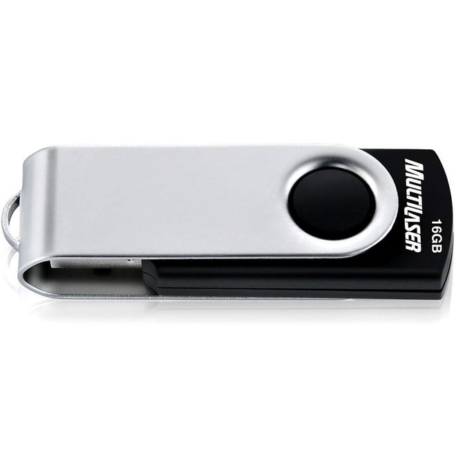 Pen-Drive-Twist-II-PD588-16GB---Multilaser Pen-Drive-Twist-II-PD588-16GB---Multilaser