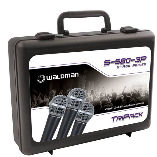 Kit-S-580-3P-com-3-Microfones-Vocais-Classicos-Cardioide-Case-Cachimbos---WALDMAN Kit-S-580-3P-com-3-Microfones-Vocais-Classicos-Cardioide-Case-Cachimbos---WALDMAN