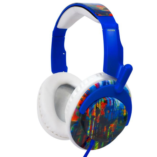 Fone-de-Ouvido-Circo---Auricular-RUK-50B-Azul---KOSS Fone-de-Ouvido-Circo---Auricular-RUK-50B-Azul---KOSS
