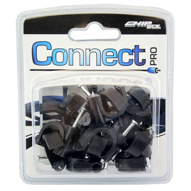 Fixa-Fio-Connect-16MM-Preto-0390073-20-pecas---CONNECT-PRO Fixa-Fio-Connect-16MM-Preto-0390073-20-pecas---CONNECT-PRO