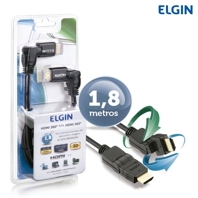 Cabo-HDMI-360°-Elgin Cabo-HDMI-360°-Elgin
