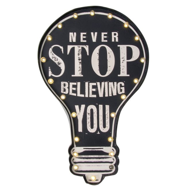 Quadro-Decorativo-Luminoso-Never-Stop-Believing-You Quadro-Decorativo-Luminoso-Never-Stop-Believing-You