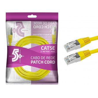 Cabo-Patch-Cord-5M-amarelo