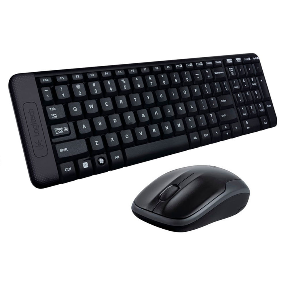 Teclado e Mouse Sem Fio MK220 Logitech - ES Tech
