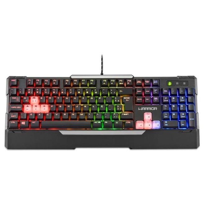 Teclado-Com-Fio-USB-Warrior-Gamer-Sensibilidade-Mecanica-TC208-Multilaser.. Teclado-Com-Fio-USB-Warrior-Gamer-Sensibilidade-Mecanica-TC208-Multilaser..