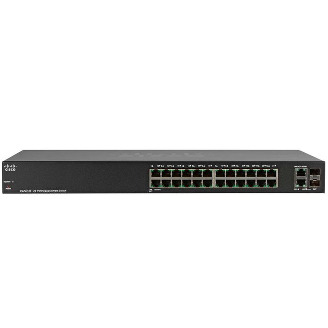 Switch-26-Portas-10_100_1000MBPS-Gigabit-Smart-SG200-26-Cisco