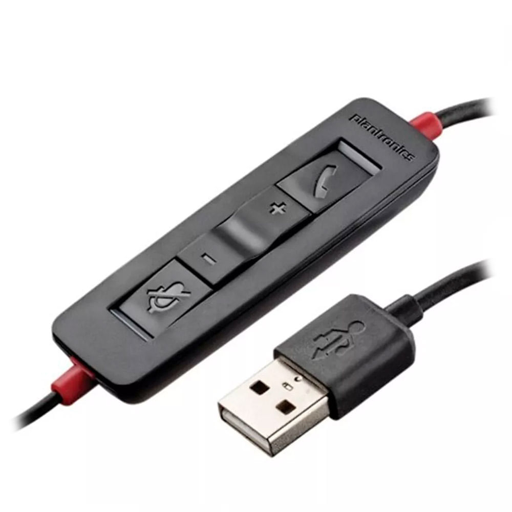 Headset USB C320 UC Plantronics - Eletronica Santana