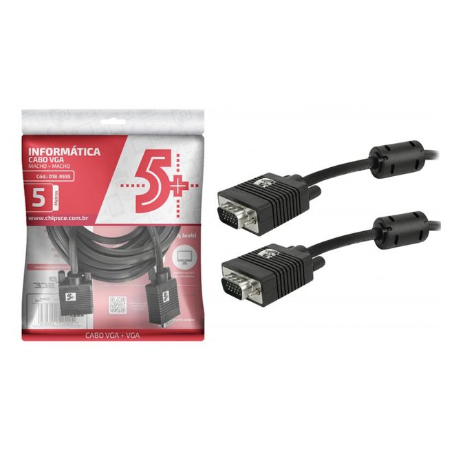 CABO-VGA-M-X-VGA-M-50M-PRETO-018-9555-5- CABO-VGA-M-X-VGA-M-50M-PRETO-018-9555-5-