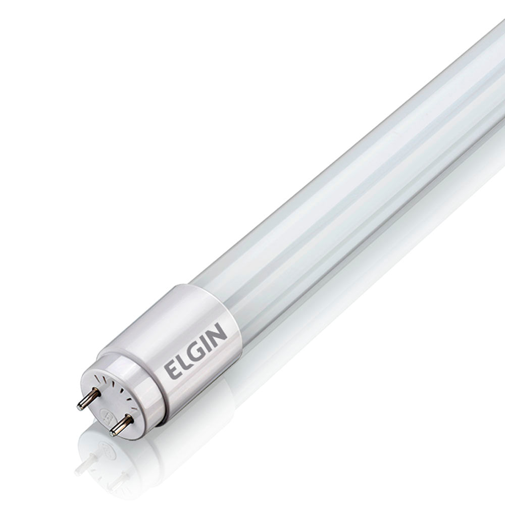 Lâmpada LED Tubular 10w Bivolt 48LTG10FC000 Elgin - Eletronica Santana