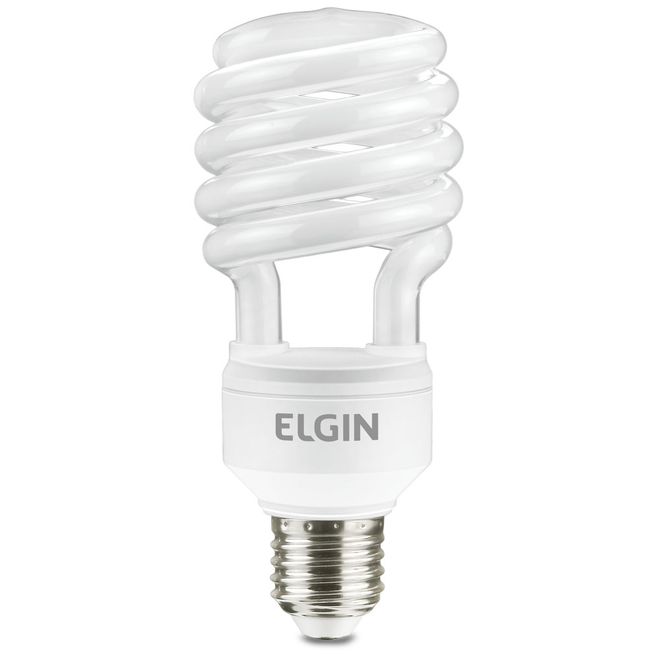 Lâmpada Fluorescente Compacta Espiral 25w 110v 48LES25WB003 Elgin Lâmpada Fluorescente Compacta Espiral 25w 110v 48LES25WB003 Elgin