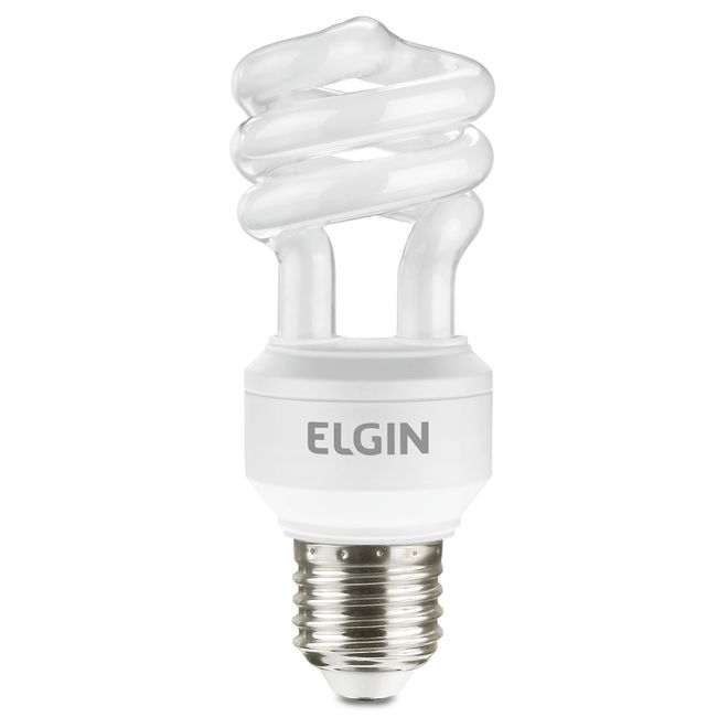 Lâmpada Fluorescente Compacta Espiral 11w 110v 48LES11WB003 Elgin Lâmpada Fluorescente Compacta Espiral 11w 110v 48LES11WB003 Elgin