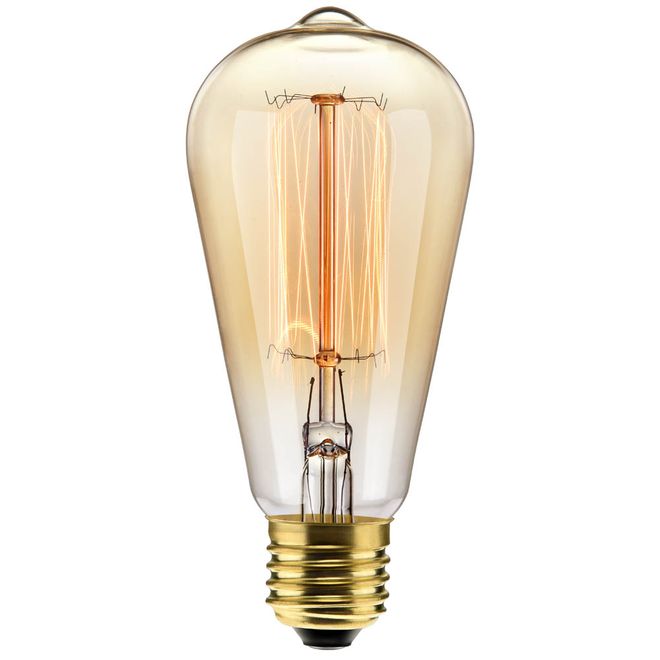 Lampada-Filamento-Carbono-40w-127V-2000K-Elgin Lampada-Filamento-Carbono-40w-127V-2000K-Elgin