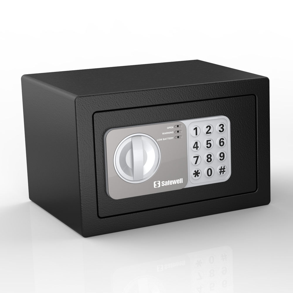 Cofre Eletrônico 150x230x170mm 2,3kg 15EF Safewell