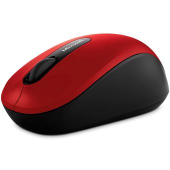 mouse-sem-fio-microsoft-vermelho