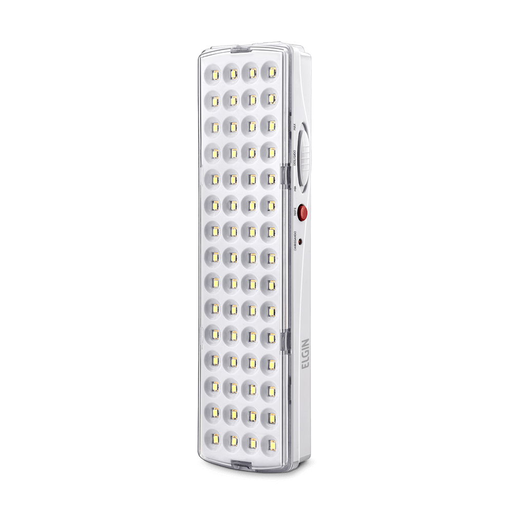 Kit com 5 Luminárias de Emergência 60 LEDs 48LEM6010000