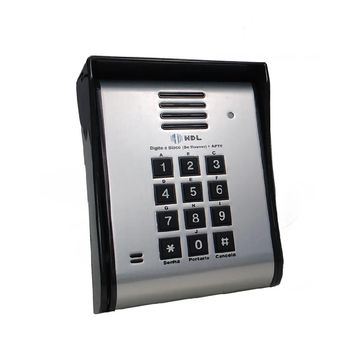 Unidade Externa Porteiro Eletrônico Com Vídeo 12 Teclas F12-SV 90.02.01.045 HDL